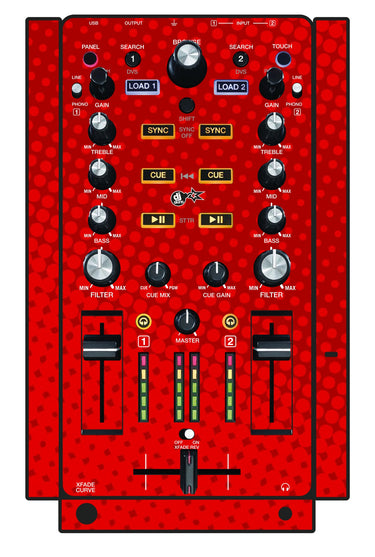 Akai Pro AMX Skin Gradienter Red